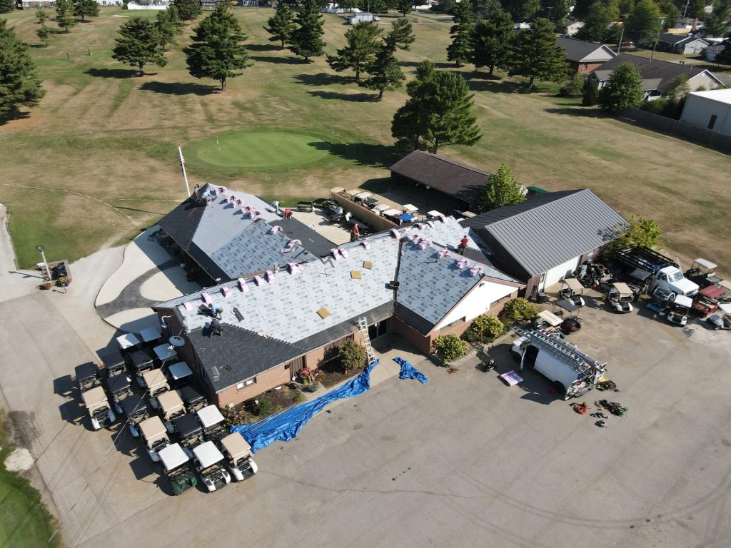 shingle roof installation